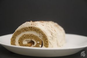 Gingerbread Roll Cake
