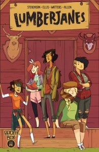 Lumberjanes Issue 1, cover from comixology