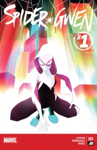 Spider-Gwen Issue 1, cover from the Marvel website