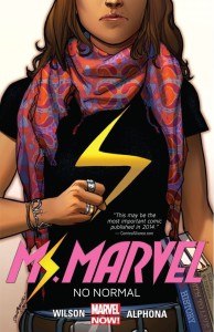 Ms. Marvel volume one cover from the Marvel website