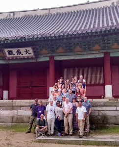 (Photo courtesy of Social Studies teacher Amy Boehning) Boehning and the 27 other teachers that went to Korea were able to use their experience to enrich their teaching style and skills.