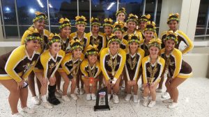 (Photo courtesy of Coach Renesha Kierstedt) Even though the trip was extremely stressful and demanding, the cheerleading team was able to use the challenges that they went through to fuel their desire for improvement and growth as a team in future years.